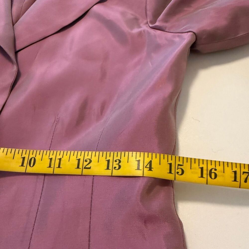Js Collections Evening Jacket In Iridescent Mauve… - image 8